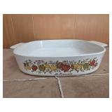 Vintage Corning Ware casserole dish the "Spice of