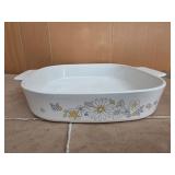 Vintage Corning Ware Yellow Daisy Floral Bouquet