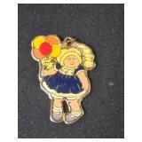 1983 Cabbage Patch Kid Necklace Charm