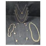 Group of Fashion Necklaces