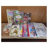 Coloring books and books, Charlotte