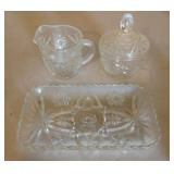 Vintage Anchor Hocking "Star of David" creamer,