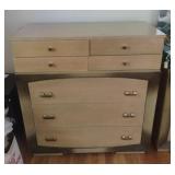 Vintage Albert Modern Furniture 6 drawer dresser