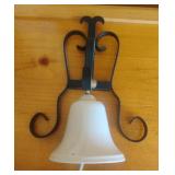 Vintage cast iron dinner bell