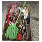 Assorted items, tools, from catch all drawer