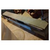 Handmade bench 74 1/2 x 16 x 9