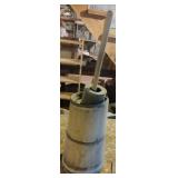 Vintage butter churn