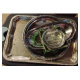 Silver plated trays