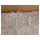 Anchor Hocking Bubble Grape Cluster Leaf 4-1/4"