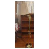 Vintage metal floor lamp 60" tall