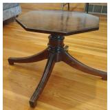 End wood table 20 x 16 1/2 x 20