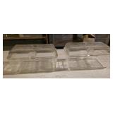 vintage Glasbake refrigerator dishes