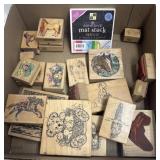 Card making decorative stamps, animals good