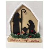 Believe in miracles Christmas