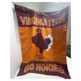 Virginia Tech Go Hokies yard flag measures 40ï¿½ x