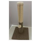 Cat scratching post gently loved 20 inches tall