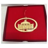 Carroll County 3-D brass ornament New in the box