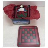 Amish heritage ornament New in a tin box included