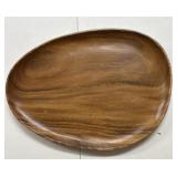 Wooden tray gently use 16 inches long by 12