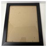 Dark wood hanging picture frame Good