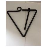 Come and get it triangle iron size 12 inches