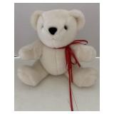Ralph Lauren white stuffed bear good condition,