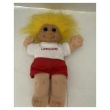 Troll lifeguard doll good condition, 9 inches