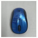 Logitech M3 05 computer mouse, blue in color very