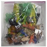 Safari animal figures and play mat, condition is