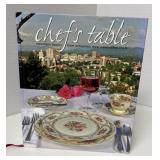 Chefï¿½s table cookbook Very good Local interest