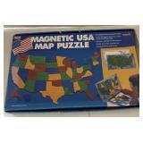 magnetic map of the United States used, but all