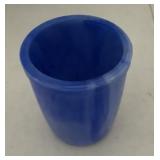 Jeanette glass blue marbleized glass manufactured