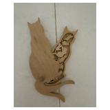 Cap puzzle out of wood used all pieces there 5