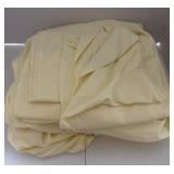 Yellow sheets, good condition queen, size one