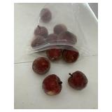 Mini apples for decoration 12 total good