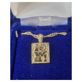 Golden plated .925 Univ. Of Iowa Basketball Charm