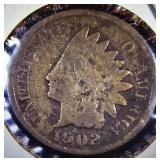 1902 Indian Head penny
