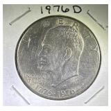 1976D Bicentennial Eisenhower Dollar