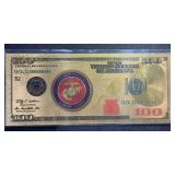 Novelty 24K gold foil plated United States