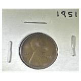 1951 Wheat penny