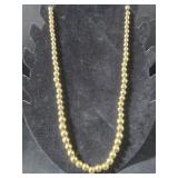 Vintage Napier Gold plated graduated beaded
