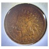 1902 Indian Cent
