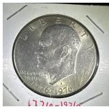 Bicentennial Eisenhower Dollar Coin