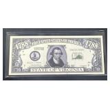 classic State of Virginia Dollar Bill Play Funny