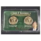 2015 John F. Kennedy Presidental Dollar Set
