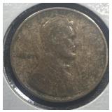 1909 Lincoln Wheat Cent Brown Circulated Small
