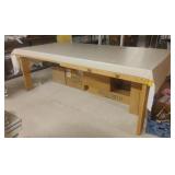Handmade wood table 96 x 34 x 49