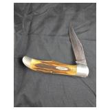 vintage Case XX folding hunter pocket knife with