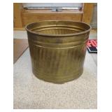 Brass planter