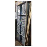 Metal shelf. Contents not included  36 x 86 x 9